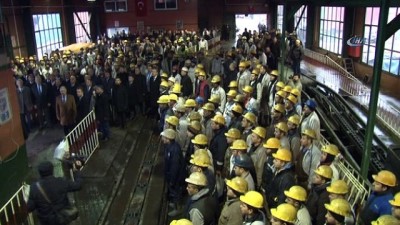  Grizu'da ölen 263 madenci dualarla anıldı 