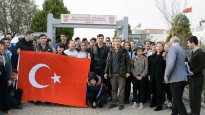  Lise öğrencilerinden Afrin’deki askerlere mektup