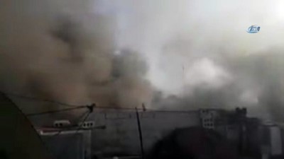  Terör hedeflerinin vurulduğu Cinderes duman altı