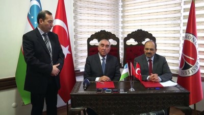 Türkiye-Özbekistan ortak tarih ve müfredat çalışmaları için protokol - KASTAMONU