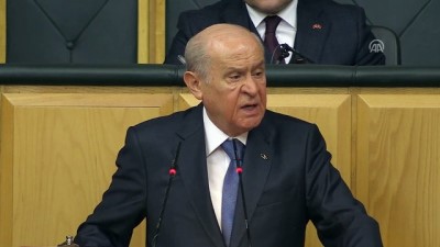 grup toplantisi - Bahçeli: '2016 yılında Halep'te ne yaşandıysa bugün Doğu Guta'da aynısı yaşanmaktadır' - TBMM  Videosu