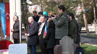 diplomat -  Mehmed Emin Resulzade kabri başında anıldı  Videosu