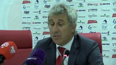 teknik direktor - Samsunspor-Tetiş Yapı Elazığspor maçın ardından - SAMSUN Videosu