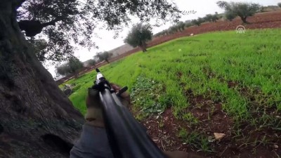 teroristler - TSK ve ÖSO, Şeran belde merkezini ele geçirdi (3) - AFRİN Videosu