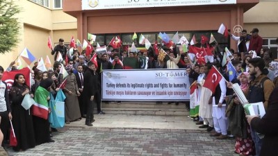 yurt disi - Yabancı öğrenciler burslarını Mehmetçik'e bağışladı - KONYA  Videosu