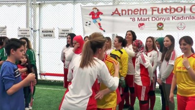 siddete hayir - 'Annem Futbol Oynuyor' etkinliği - DENİZLİ Videosu