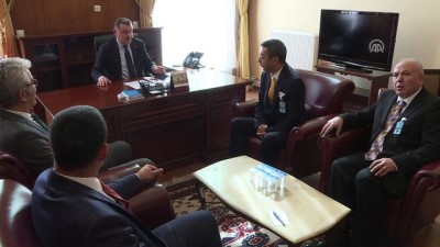 Bakan Bak, TSYD Ankara Şubesi'nin yeni yönetimini kabul etti - ANKARA