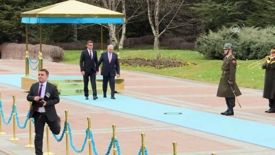 Başbakan Yıldırım, KKTC Başbakanı Erhürman'ı resmi törenle karşıladı - ANKARA 