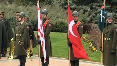  Başbakan Yıldırım, KKTC Başbakanı Erhürman’ı resmi törenle karşıladı 