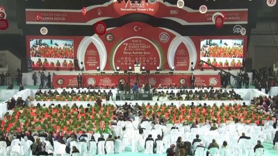 Cumhurbaşkanı Erdoğan: 'Eskiden adeta yapanın yanına kar kalan şiddet ve istismar eylemleri artık ne milletimiz ne de devletimiz tarafından görmezden geliniyor' - ANKARA