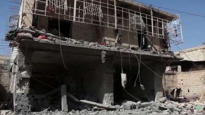 muhalifler - Esed rejimi ve destekçileri Doğu Guta'da 10 sivili öldürdü (3) - ŞAM  Videosu