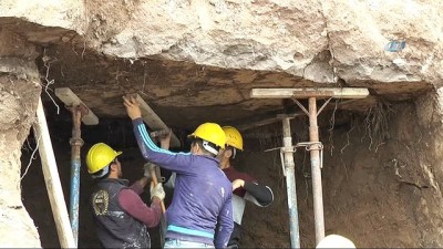  İnşaat alanından tarih fışkırdı