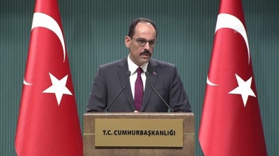 Kalın: 'Doğu Guta'da amacımız ateşkesin kapsamlı ve tutarlı bir şekilde uygulanması' - ANKARA 