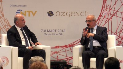 rayli sistem - Kalkınma Bakanı Elvan soruları yanıtladı - MERSİN  Videosu