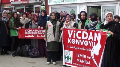 rejim - Manisa'dan Vicdan Konvoyu'na destek  Videosu