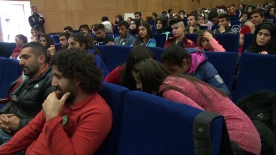 konferans - Rallici Çetinkaya tecrübesini öğrencilerle paylaştı - MUŞ Videosu