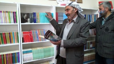 okuma yazma seferberligi -  Siverek köy okulunda Afrin şehidi adına kütüphane açıldı  Videosu