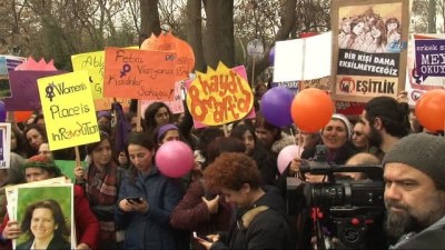 guvenlik onlemi -  Başkent'te Kadınlar Günü kutlandı Videosu