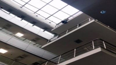 intihar girisimi -  Çağlayan'daki İstanbul Adalet Sarayı'nda intihar girişimi  Videosu