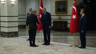 Cumhurbaşkanı Erdoğan, Brunei Darussalam Büyükelçisi Kasım'ı kabul etti - ANKARA
