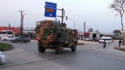 Zeytin Dalı Harekatı - Hatay'a gelen komandolar sınır birliklerine sevk edildi