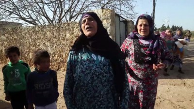 teroristler - Afrinli kadınlar ÖSO'yu zılgıtlarla karşıladı - AFRİN  Videosu