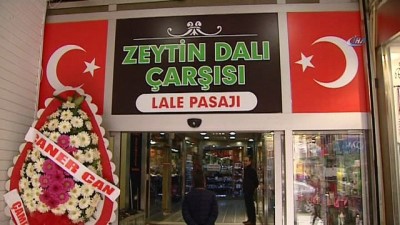 teroristler -  Amerikan Pasajının adı 'Zeytin dalı Pasajı' oldu Videosu