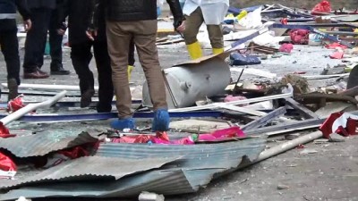 helyum gazi -  Balon dolum merkezinde patlama: 5 yaralı  Videosu
