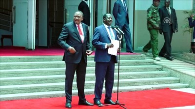 Kenya'da iki lider arasındaki kriz çözüldü - NAİROBİ