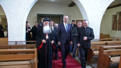 baglilik - Kültür ve Turizm Bakanı Kurtulmuş, Ortodoks Süryani Kilisesi'ni ziyaret etti - BERLİN Videosu
