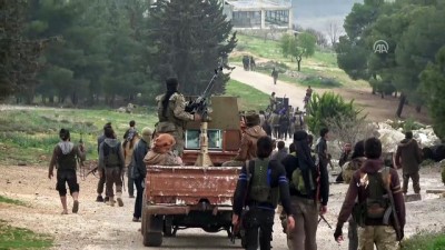 canli kalkan - TSK ve ÖSO, Büyük Halobu köyünü teröristlerden arındırarak, Afrin ile Azez'e su sağlayan barajı kontrolüne aldı (2) - AFRİN  Videosu