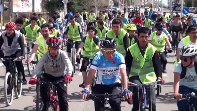 Adıyaman'da 8. Yeşilay Bisiklet Turu düzenlendi 