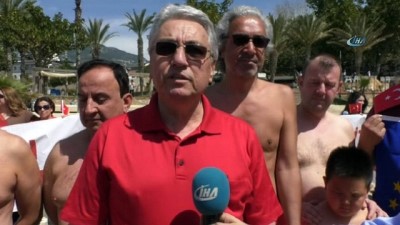  Alanya'da deniz mevsimi açıldı