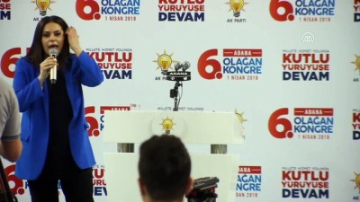 Bakanlar Sarıeroğlu ve Eroğlu - AK Parti Adana 6. Olağan İl Kongresi - ADANA