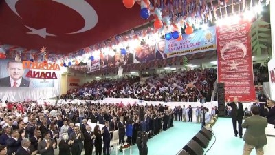 Cumhurbaşkanı Erdoğan, AK Parti Adana 6. Olağan İl Kongresi'nde (1) - ADANA 