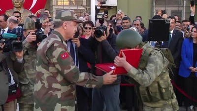 Cumhurbaşkanı Erdoğan, Oğulpınar Hudut Karakolu'nu ziyaret etti - HATAY