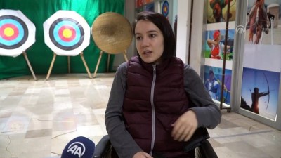 engelli sporcu - Engelli okçunun hedefi ay-yıldızlı forma - TEKİRDAĞ  Videosu