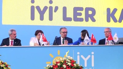 İYİ Parti 1. Olağanüstü Kurultayı tamamlandı - ANKARA