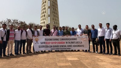 Kahramanmaraşlı gençlerden Senegal'deki Köle Adası'na ziyaret - DAKAR