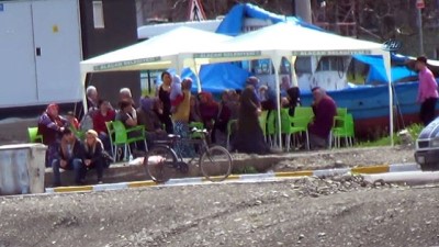 balik tutma -  Tekneden düşen genç kayboldu  Videosu