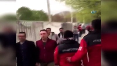 Ankara'da Galatasaraylı taraftarlara saldırdı