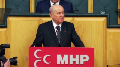 grup toplantisi - Bahçeli: “FETÖ’nün kripto damarı son derece faal ve aktiftir” - TBMM  Videosu