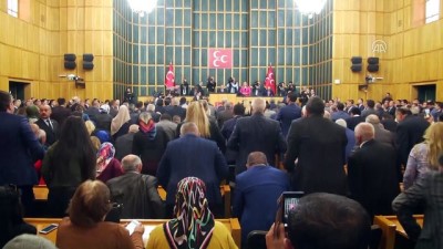 grup toplantisi - Bahçeli: 'Türk polisi, Türk milletinin bekaa ve güvenliğinin 173 yıllık hizmekarıdır' - TBMM  Videosu