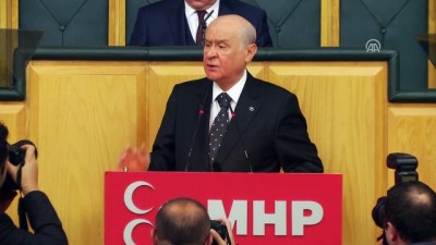 grup toplantisi - Bahçeli: “Yunan Savunma Bakanı aklını kaybetmiş, yediği yürek kendisini çıldırmanın eşiğine getirmiş” - TBMM  Videosu