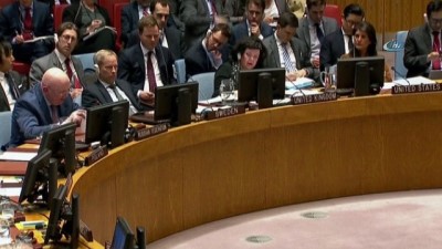 guvenlik konseyi -  BM toplantısında Fransa: “Bu saldırı ya Rusya ile anlaşmalı olarak ya da askeri birliklere rağmen gerçekleştirildi.”  Videosu