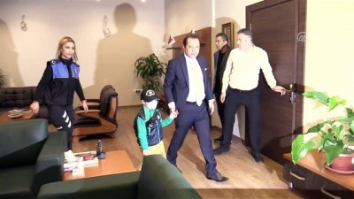 polis araci - Lösemi hastası Ayaz'ın hayalini gerçekleştirdiler - ADANA  Videosu