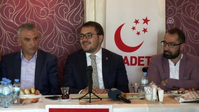 muhalefet - Saadet Partisi İl Başkanı Beyazıt yerel basınla buluştu - ANKARA  Videosu