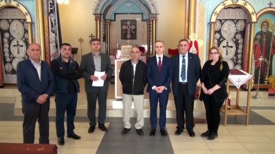 Türkiye'nin Köln Başkonsolosu Erciyes, saldırıya uğrayan Süryani kilisesini ziyaret etti - KÖLN