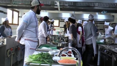  Avrupalı aşçı adayları gastronomi kenti Gaziantep'te