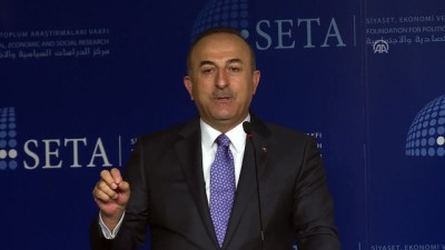 Dışişleri Bakanı Çavuşoğlu: 'Bugün Avrupada İslam düşmanlığı halka da sirayet etmeye başladı' - ANKARA 